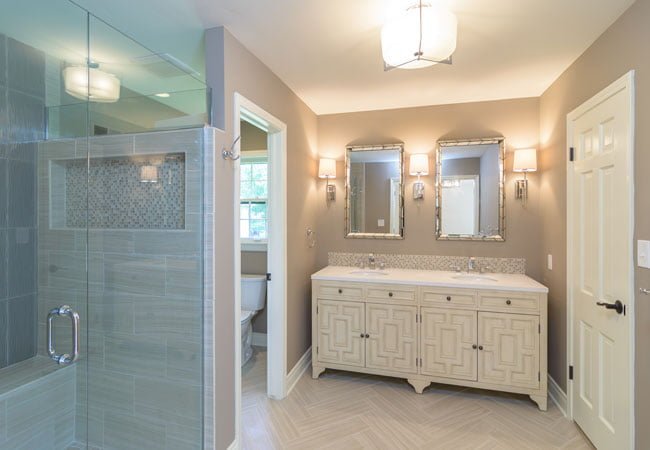 Master bathroom renovation