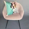 Pink Velvet Side Chair - Image 3