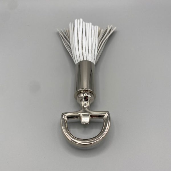 Tassle Bottle Opener, White