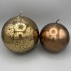 Metallic Sphere Candle, Bronze - Image 2