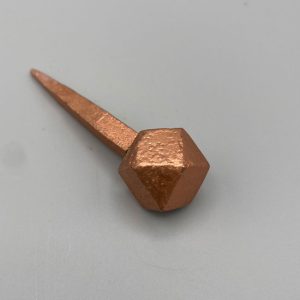 Small Hex Nail, Copper
