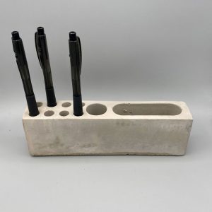Concrete Desk Organizer
