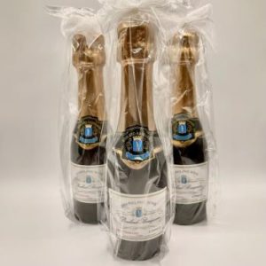 Mini Champagne Bottle Candle