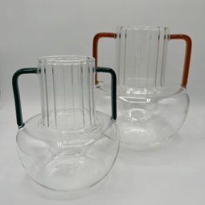 Vessel Vase, Sm. -Green