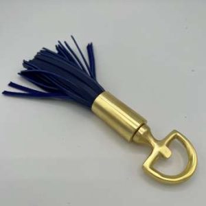 Tassle Bottle Opener, Gold/Bl