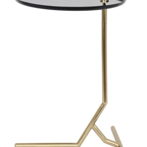 Navy and Gold Accent Table