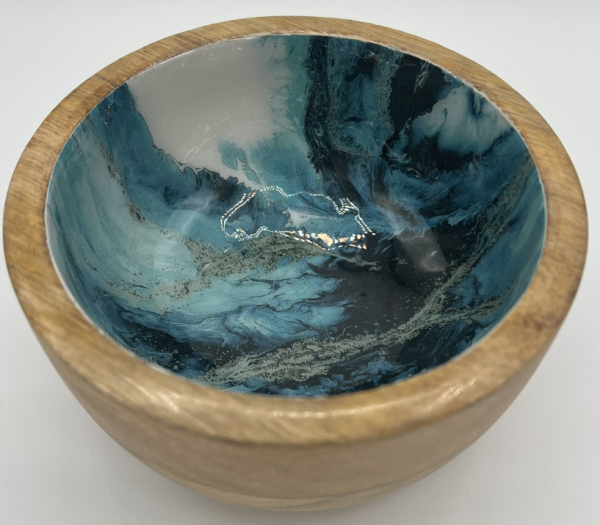 Coastal Mango Wood Bowl