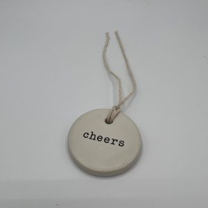 Cheers Ceramic Tag