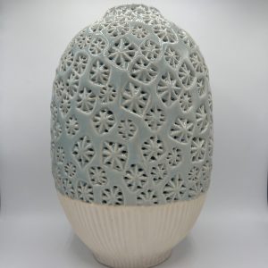 Lace Cutwork Vase